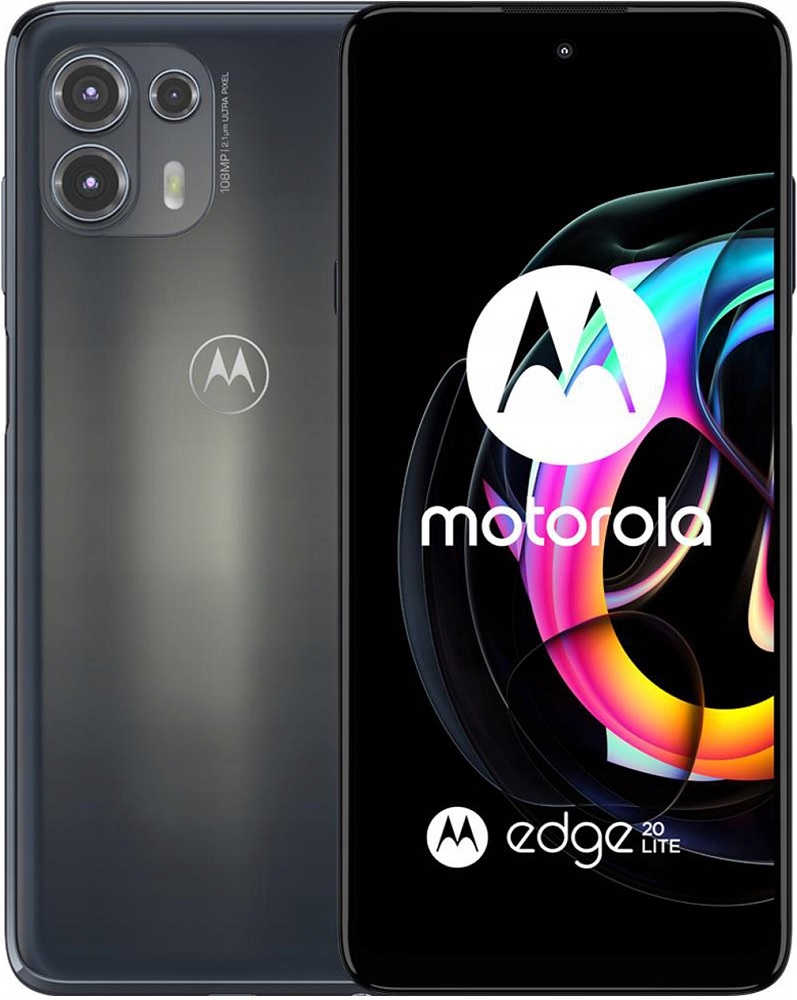 Smartphone Motorola Edge 20 Lite XT2139-1 DS 5G 6.7" 6/128GB - Gris